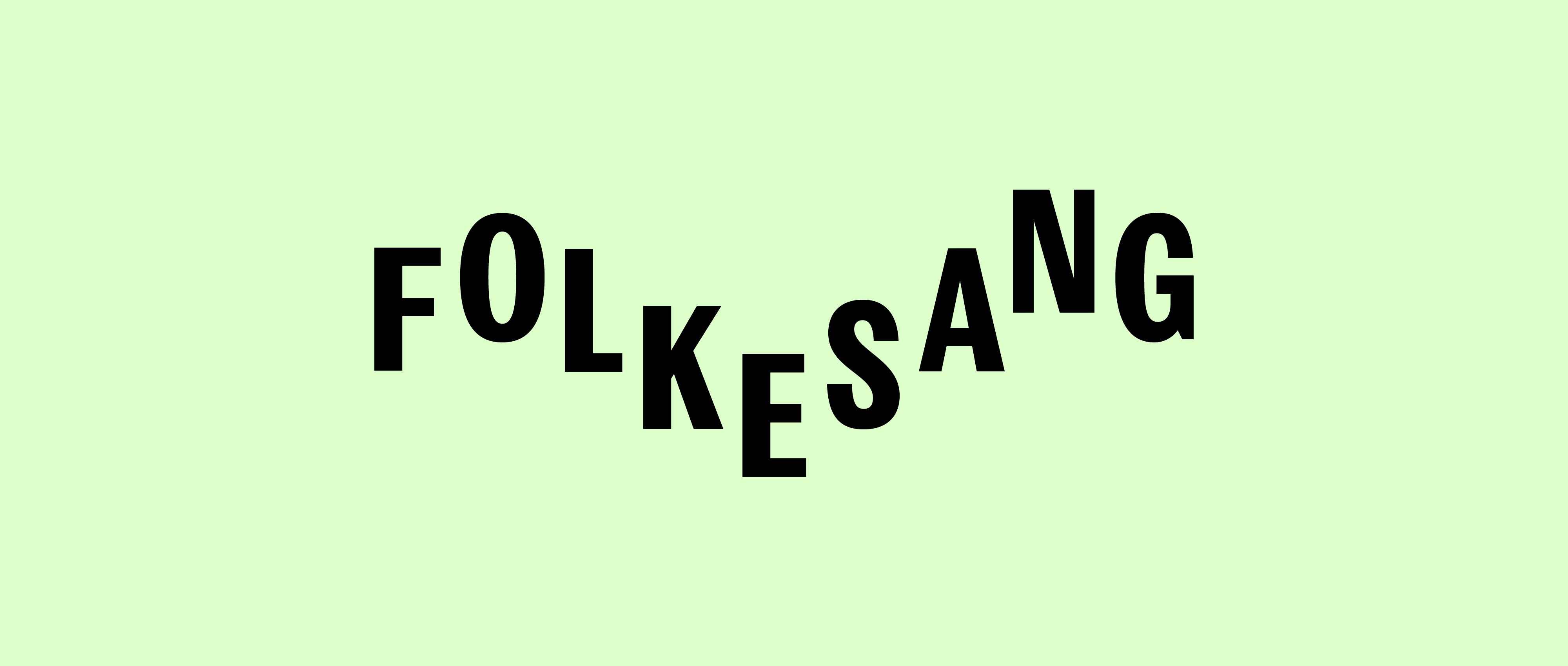 Folkesang